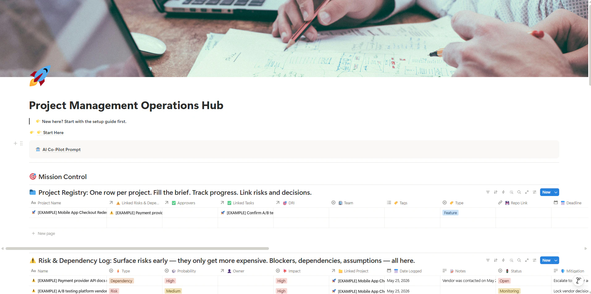 Project Management Operations Hub logo