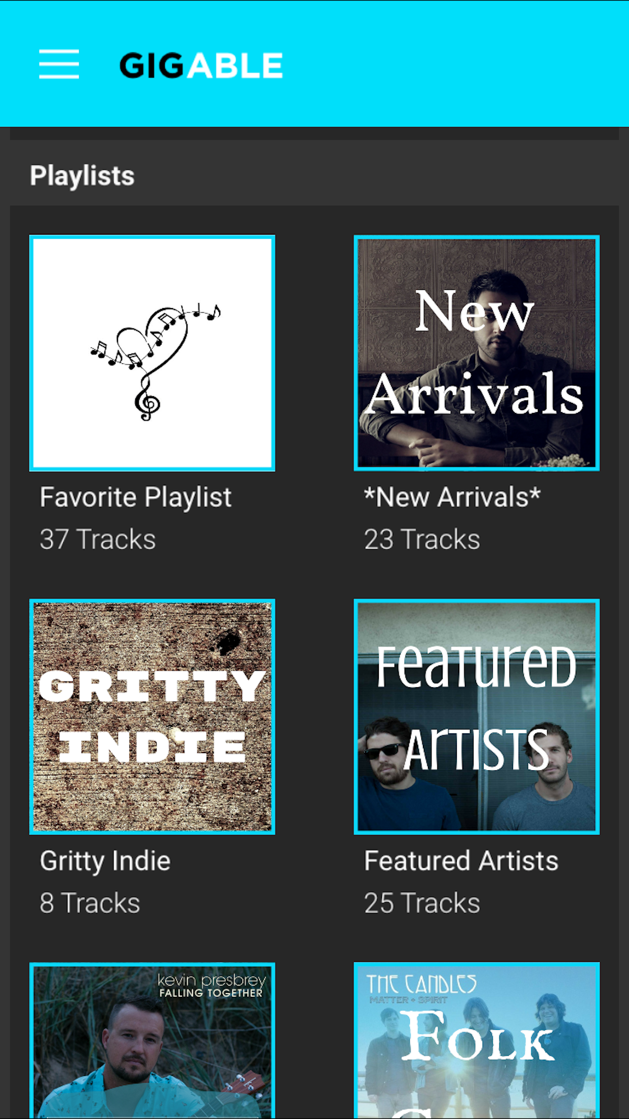 GIGABLE Music Discovery gallery image