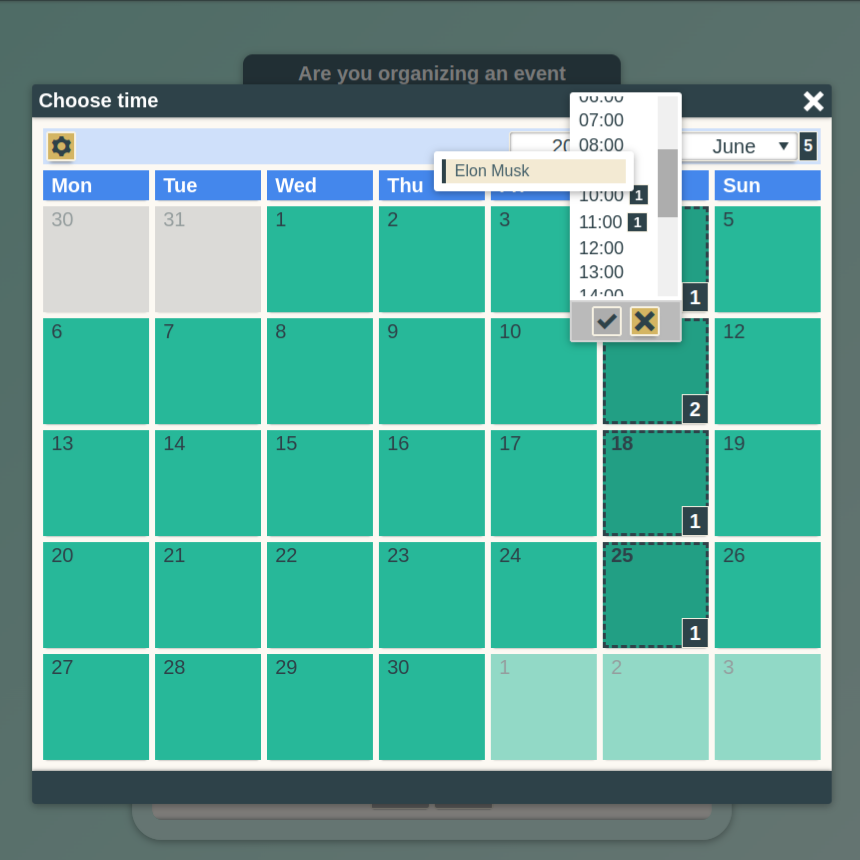 TimePicker gallery image