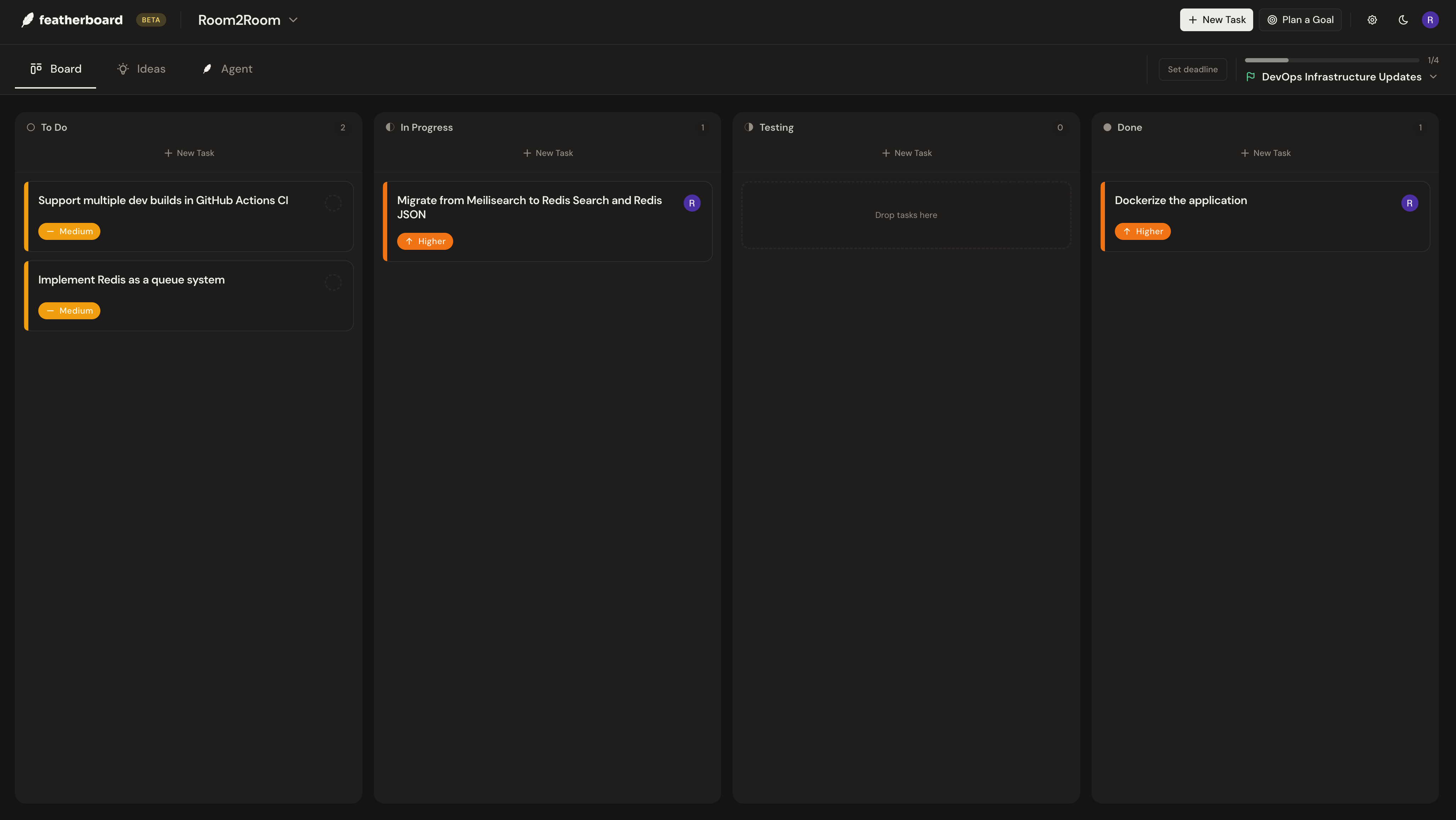 Featherboard - Screenshot 2 showing product features and functionality