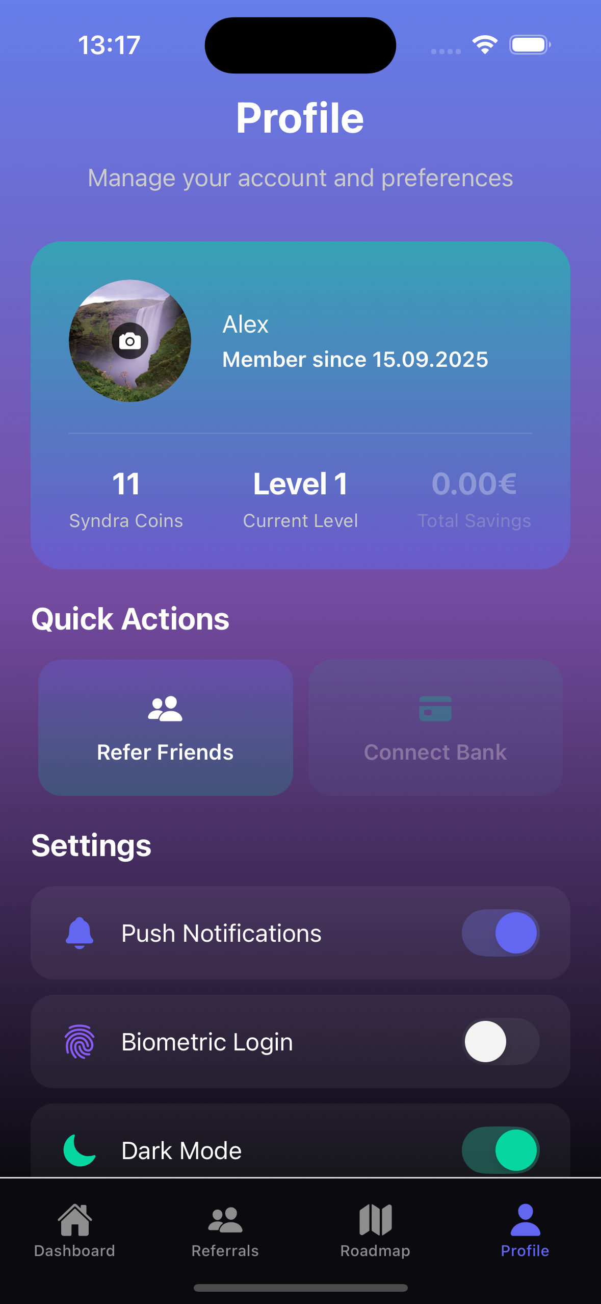 Média Syndra - Application de financement et de récompense alimentée par AI 2