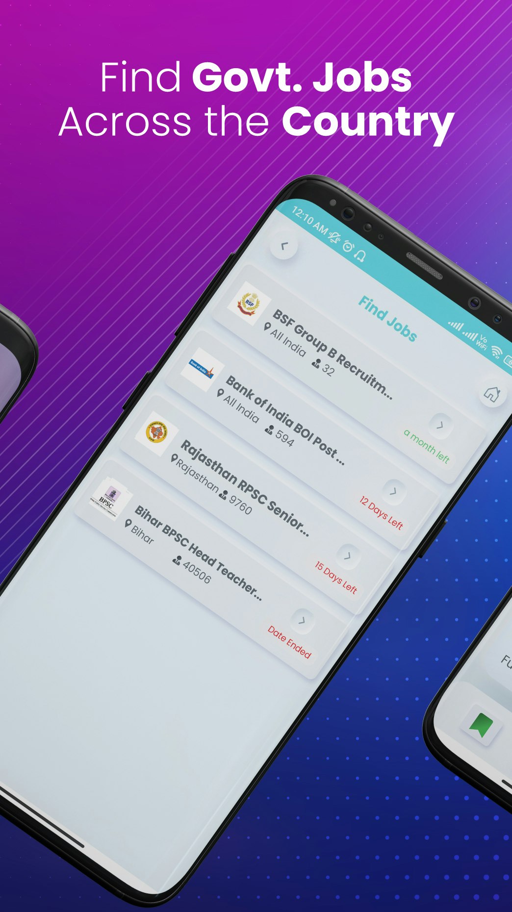 Média Emplois d'opinion - Une application pour les emplois gouvernementaux personnalisés. 2