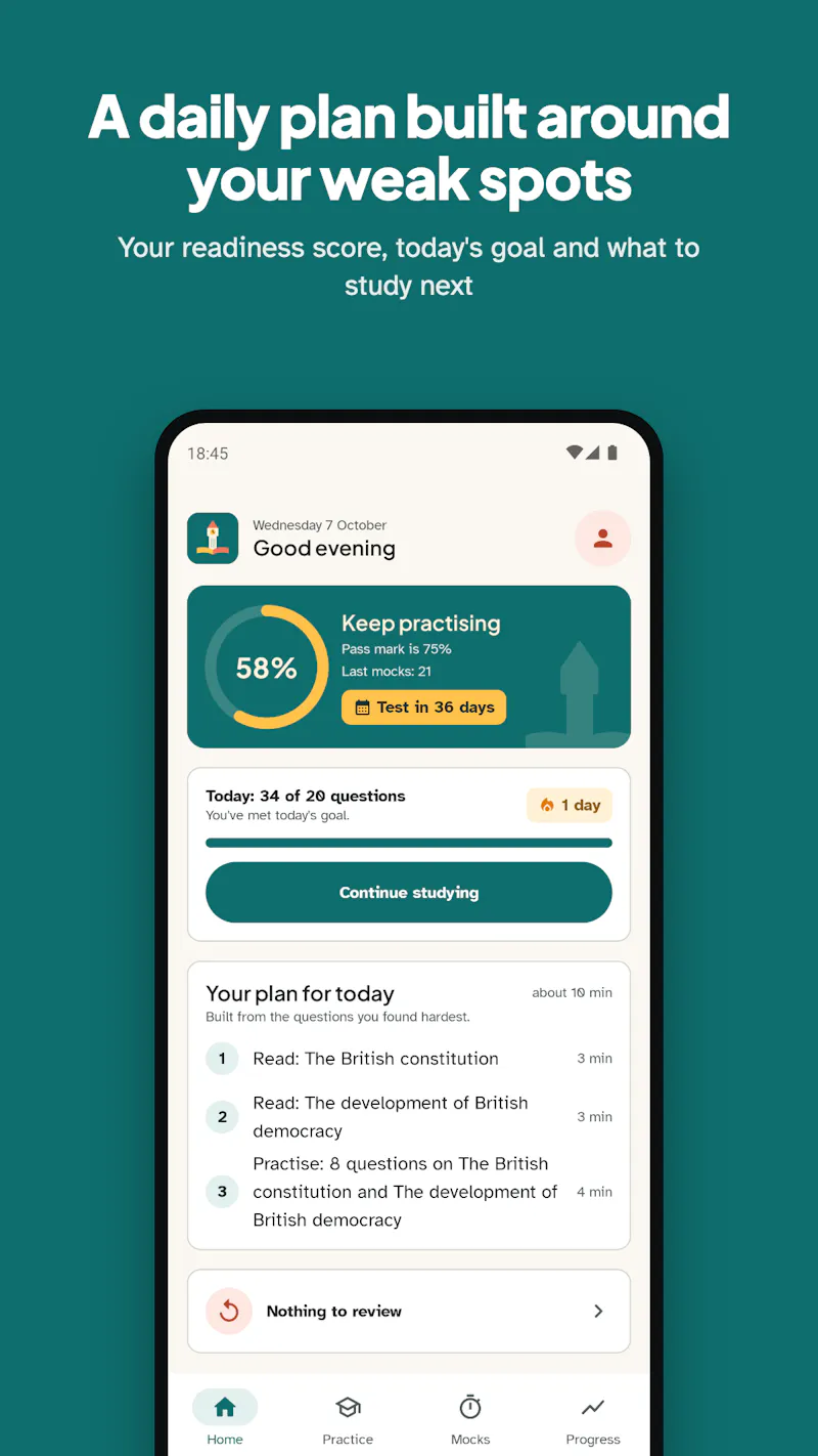 Life in the UK Test Prep screenshot 8