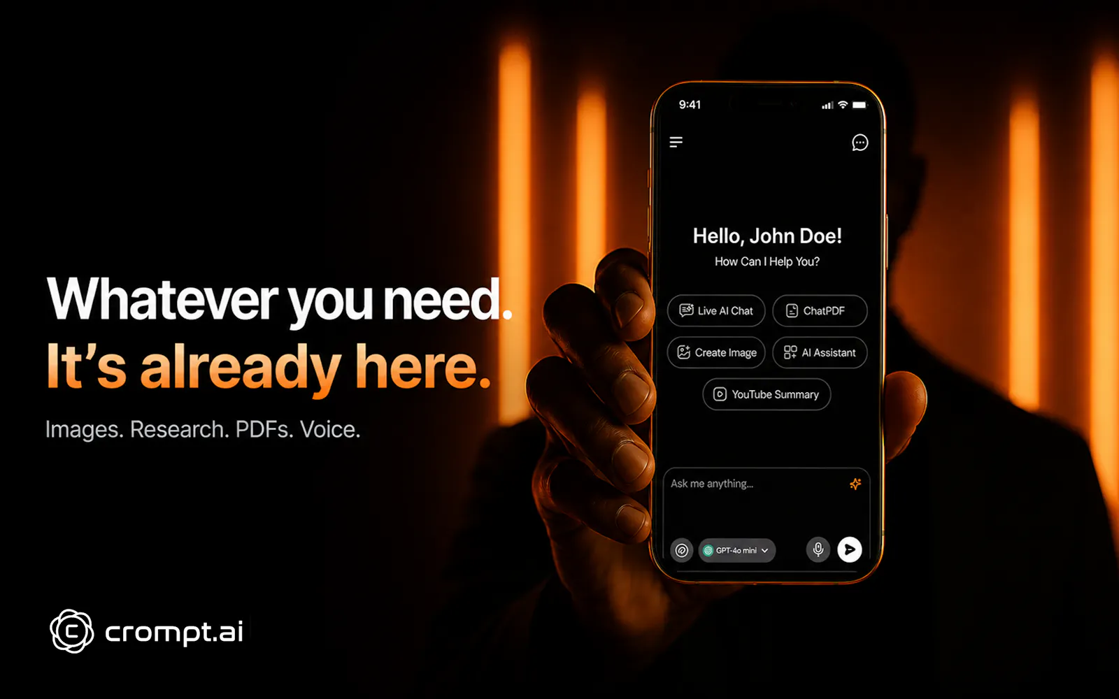 CromptAI – Every AI Model in Your Pocket screenshot 7
