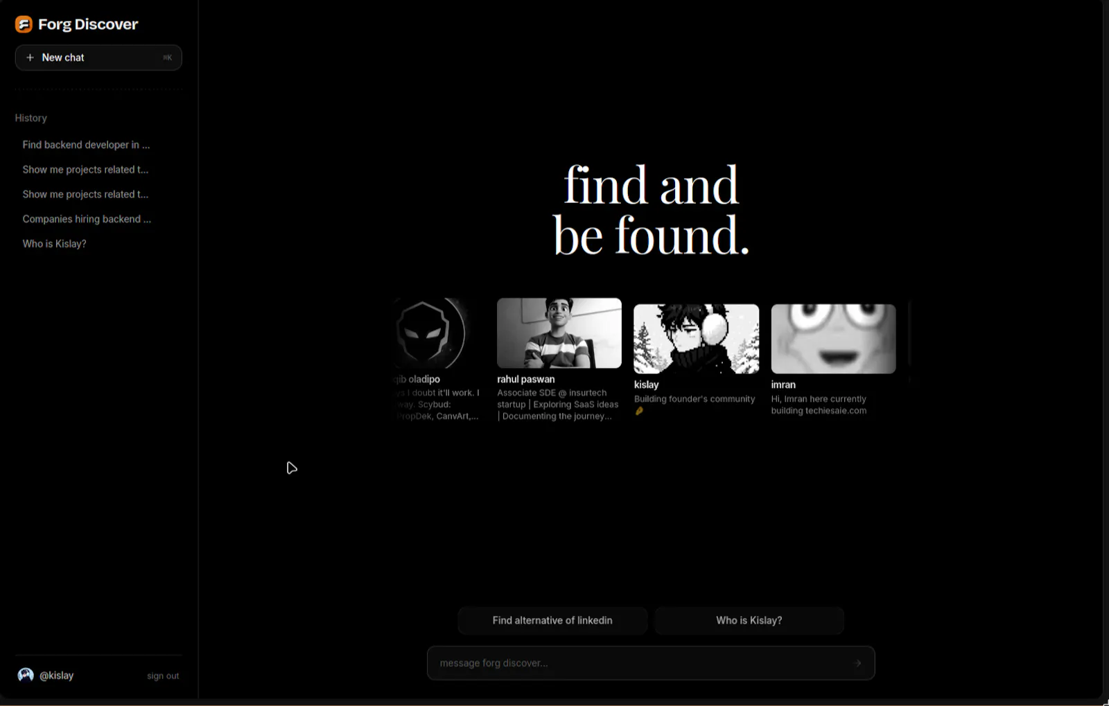 Forg Discover screenshot 1