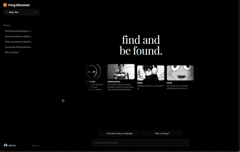 Forg Discover screenshot 1