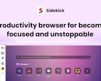 Sidekick Browser media 2