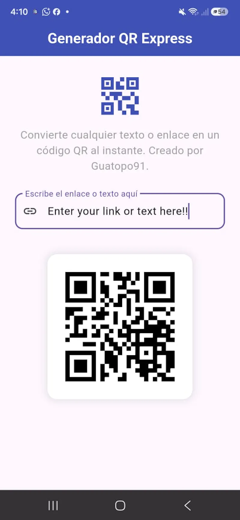 Guatopo QR Express screenshot 2