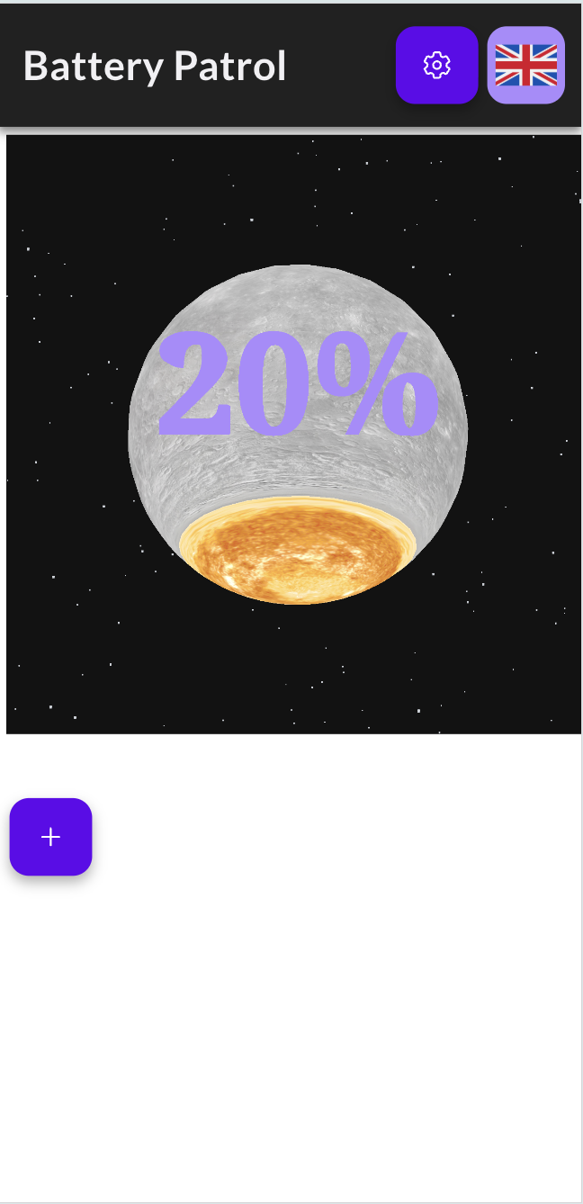 Battery patrol - Screenshot 4 showing product features and functionality