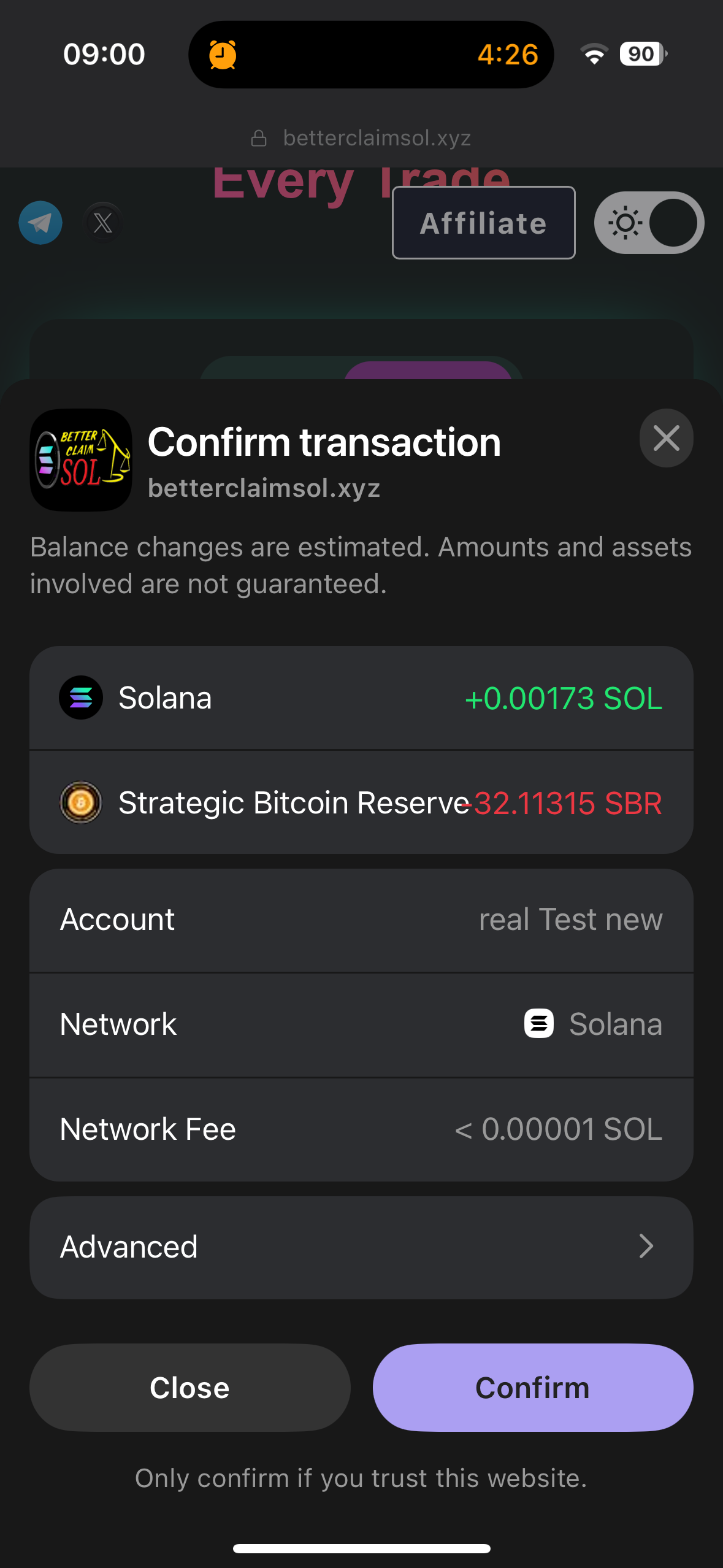 BetterClaimSOL gallery image