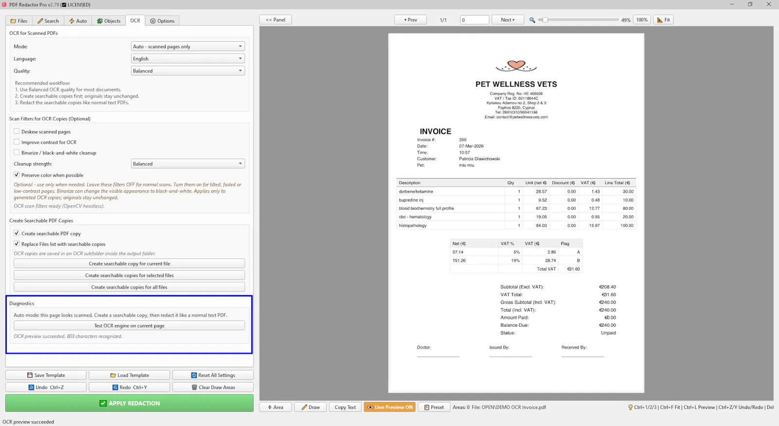 PDF Redactor Pro screenshot 15