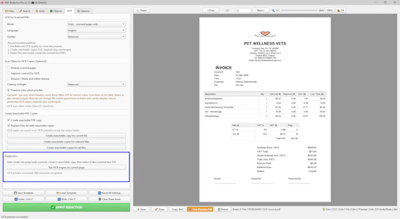 PDF Redactor Pro screenshot 15
