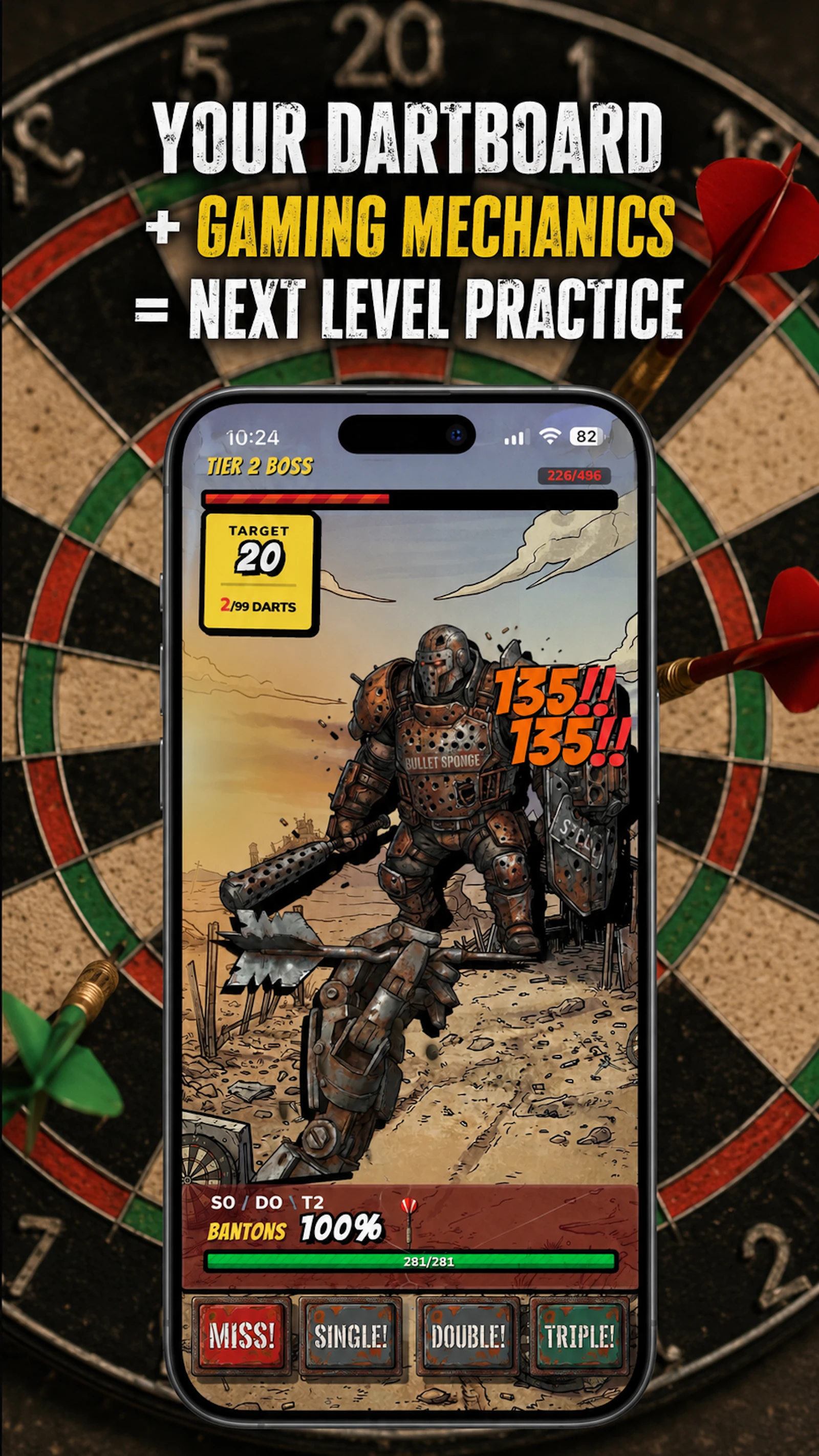 Tungsten Trials: Darts RPG screenshot 3