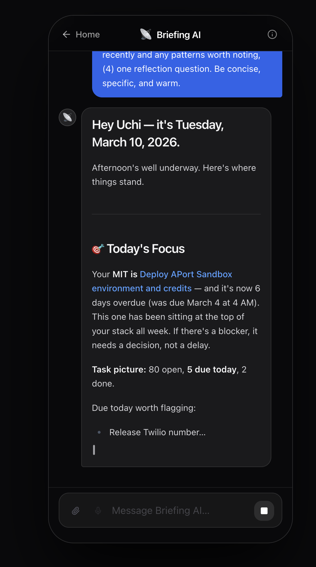 Myway - Screenshot 2 showing product features and functionality