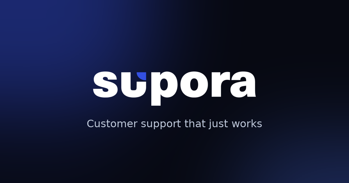 Supora gallery image