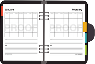 The Order Expert's Calendar Printables gallery image