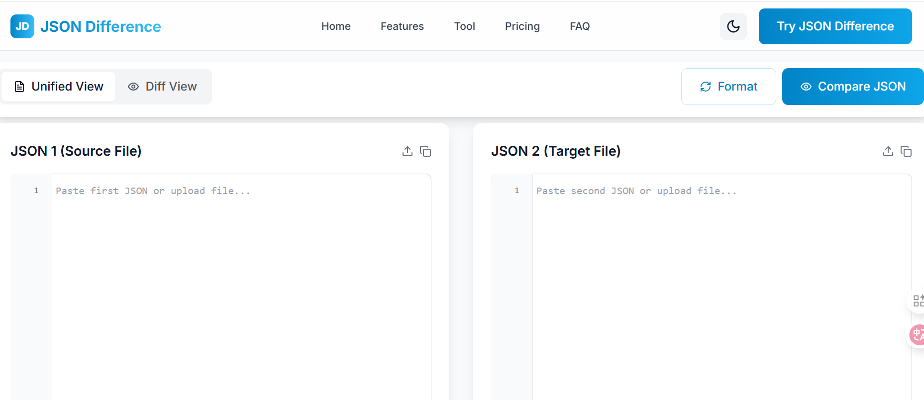 Differenza JSON media 1