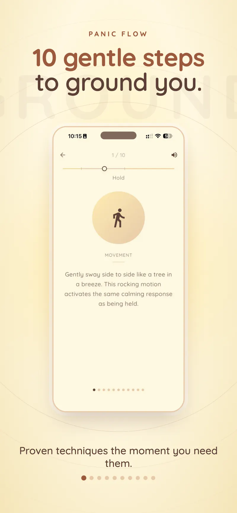 No Panic — Calm, in your pocket screenshot 3