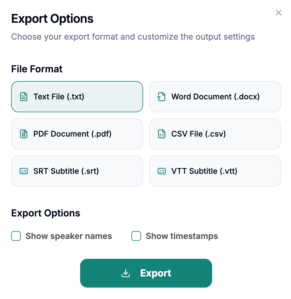 Audio To Text Converter gallery image