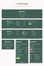 Donation NonProfit Website HTML Template gallery image