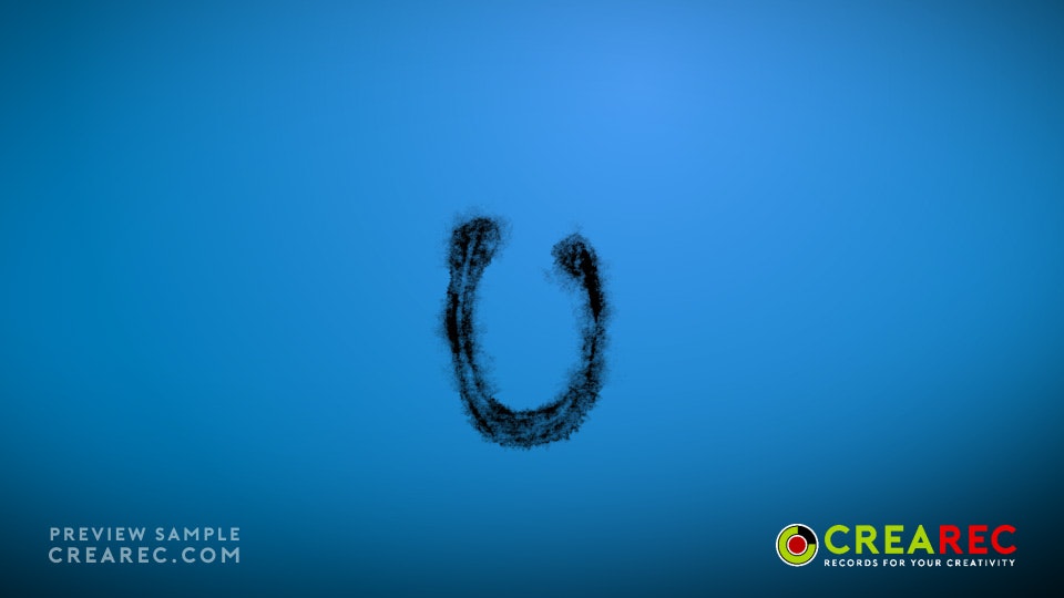 Ink Alphabet Animated stock footage text gallery image