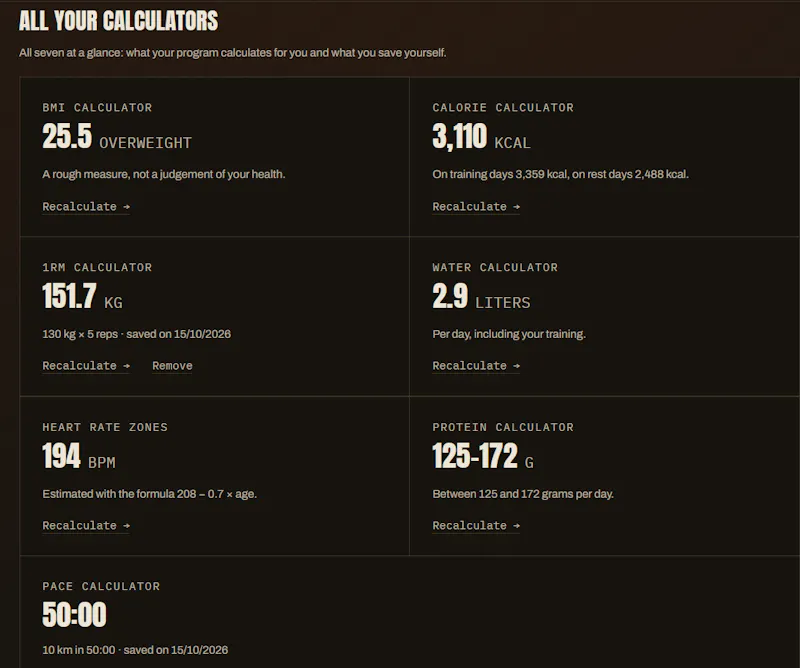 FitWijzr screenshot 3