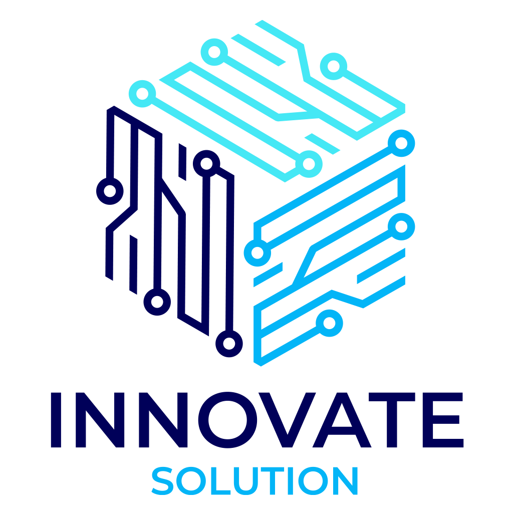 Innovate Solution - Product Hunt launch logo and brand identity
