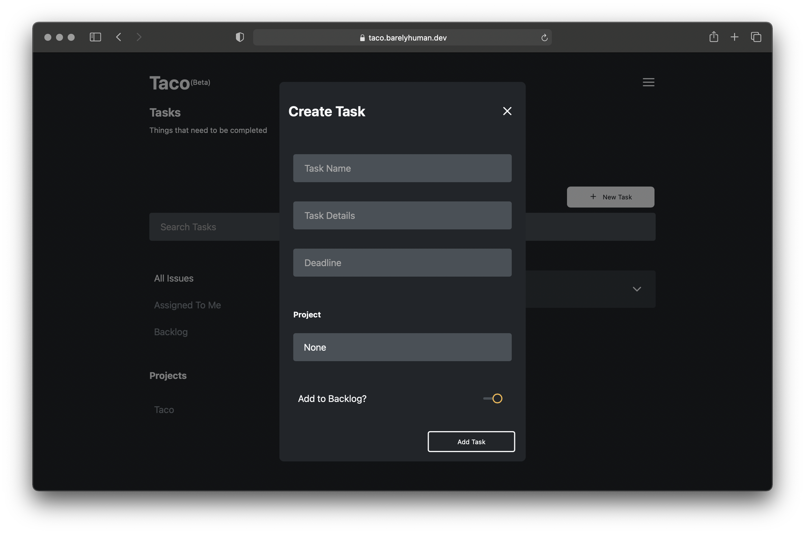 Taco (beta) gallery image