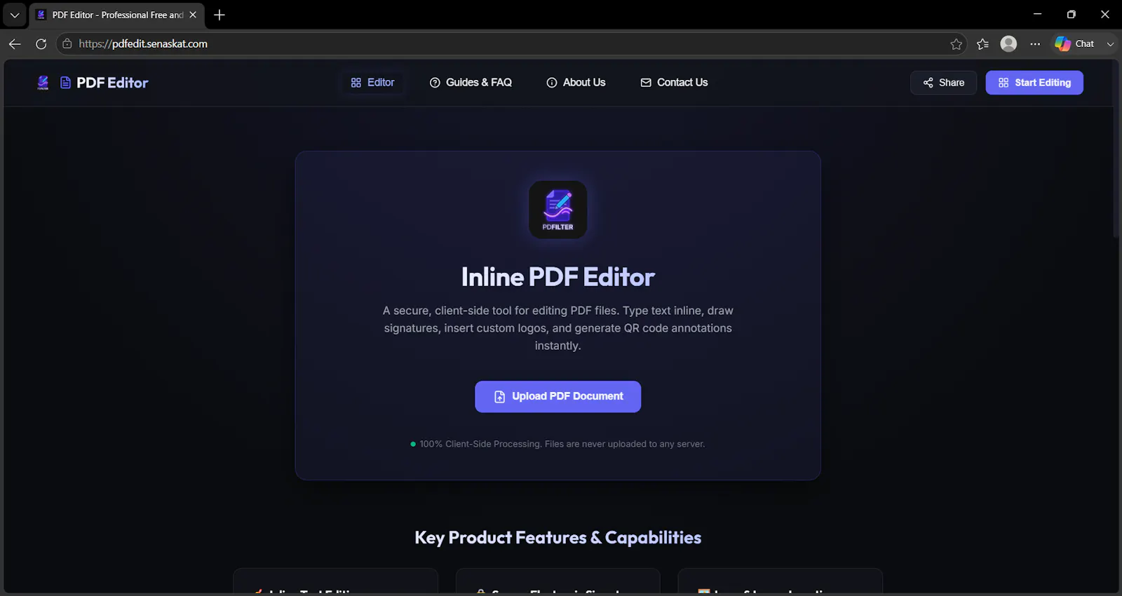 Free Pdf Edit, Sign & Redact Offline  screenshot 2