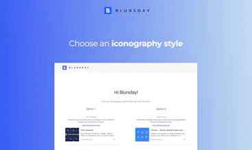 Blursday brand book generator gallery image
