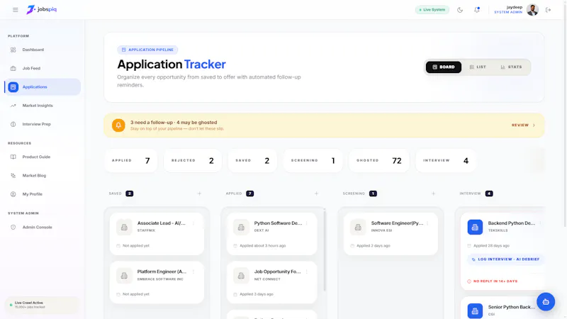 Jobspiq screenshot 6