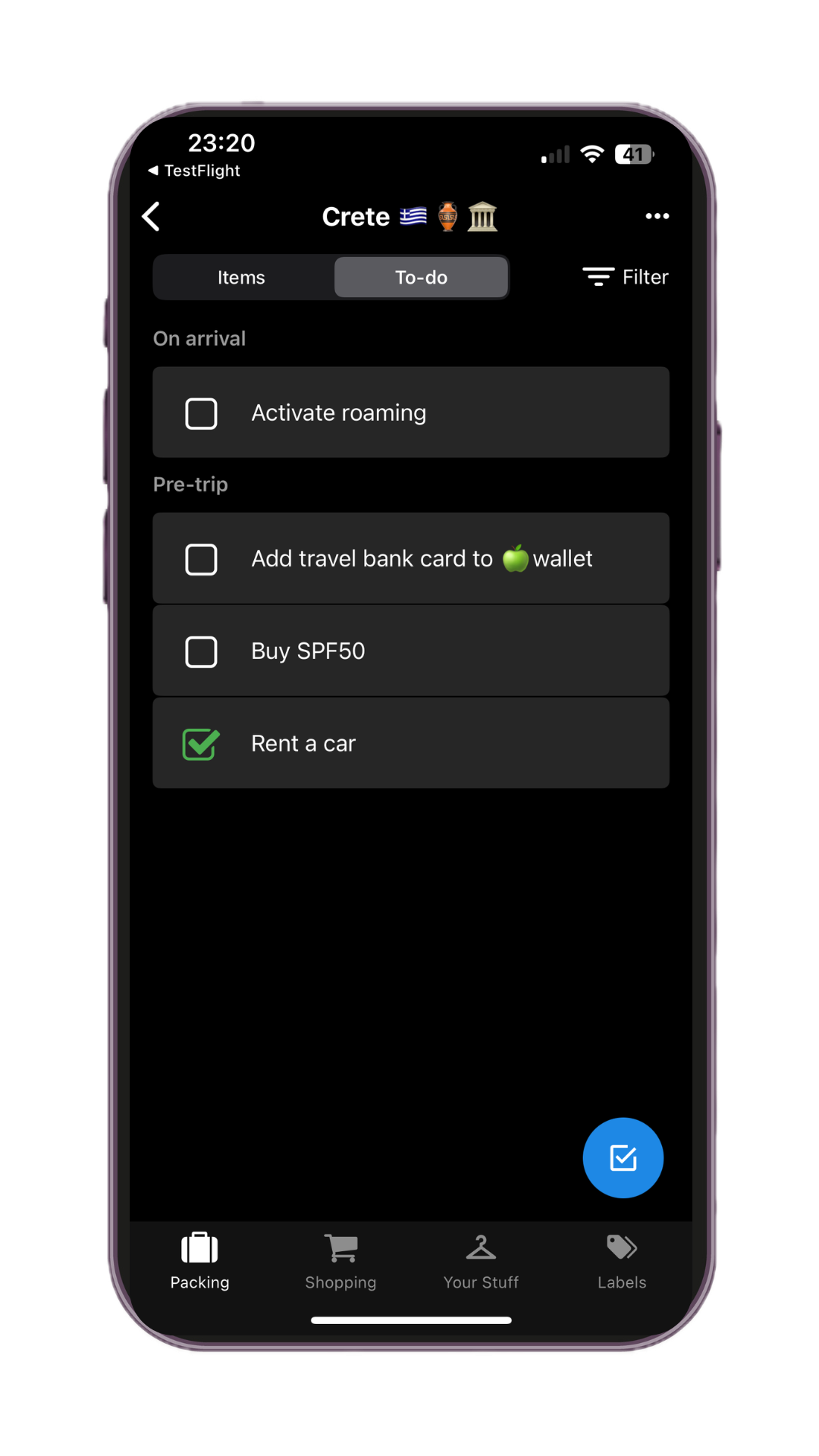 ezypack app is now available on Android! gallery image