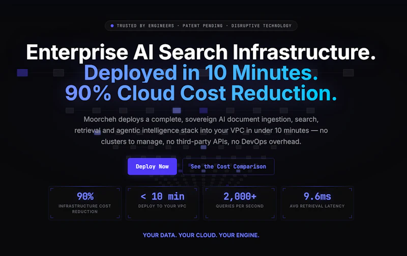 Moorcheh screenshot 1