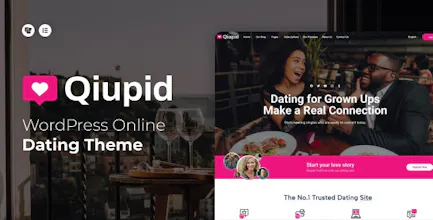 Qiupid - WordPress Dating Theme gallery image