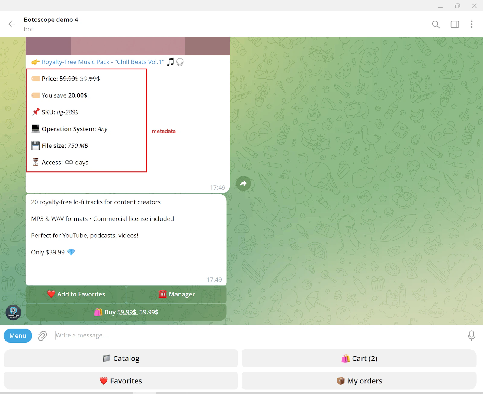 Botoscope screenshot 41