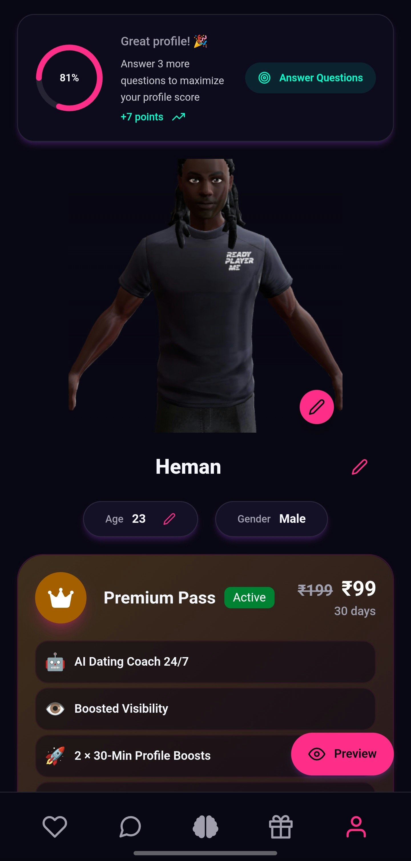Anchor: Anonymous Dating App - Screenshot 4 preview