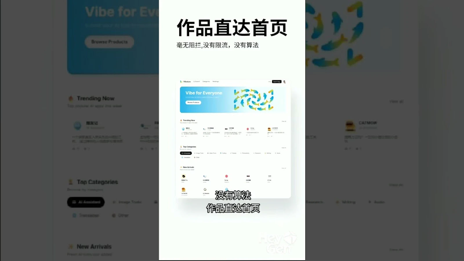 Vibstore screenshot 1 (video preview)