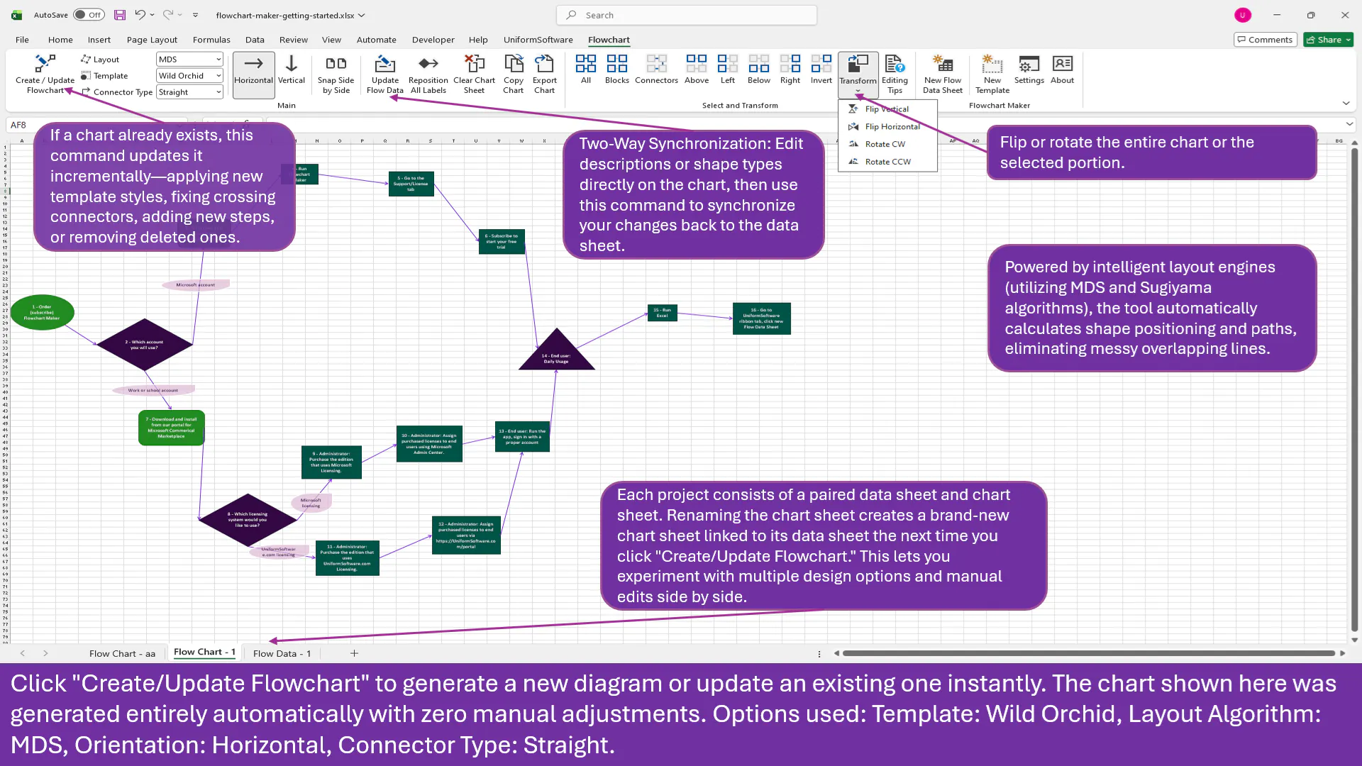 Flowchart Maker for Excel gallery image