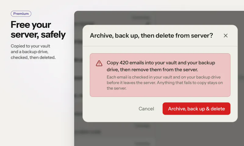 MailVault screenshot 8