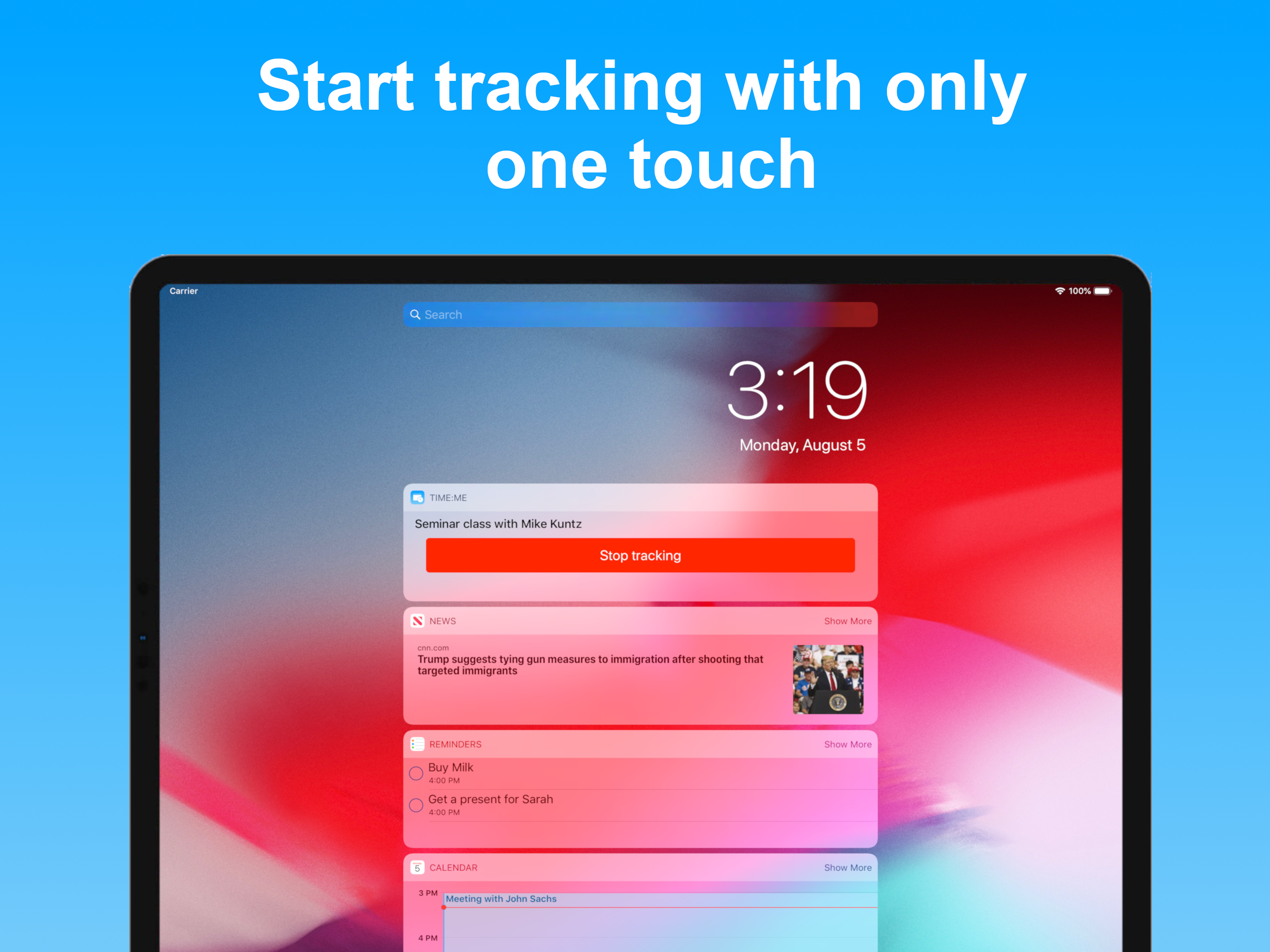time:me gallery image