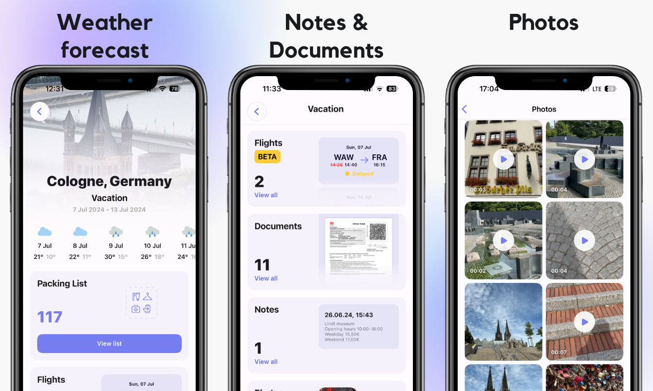 Time2Pack - Assistant de voyage media 7