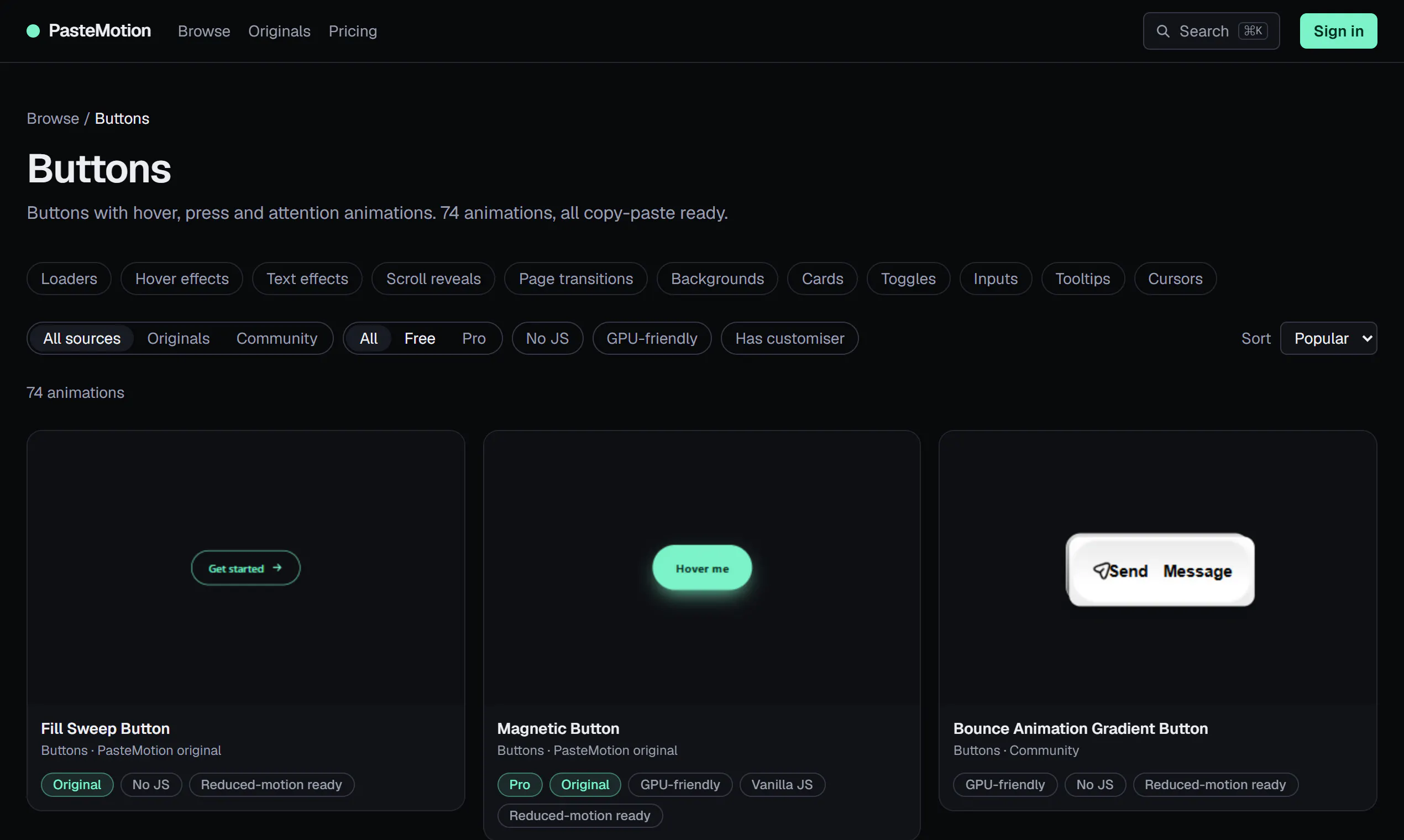 PasteMotion gallery image