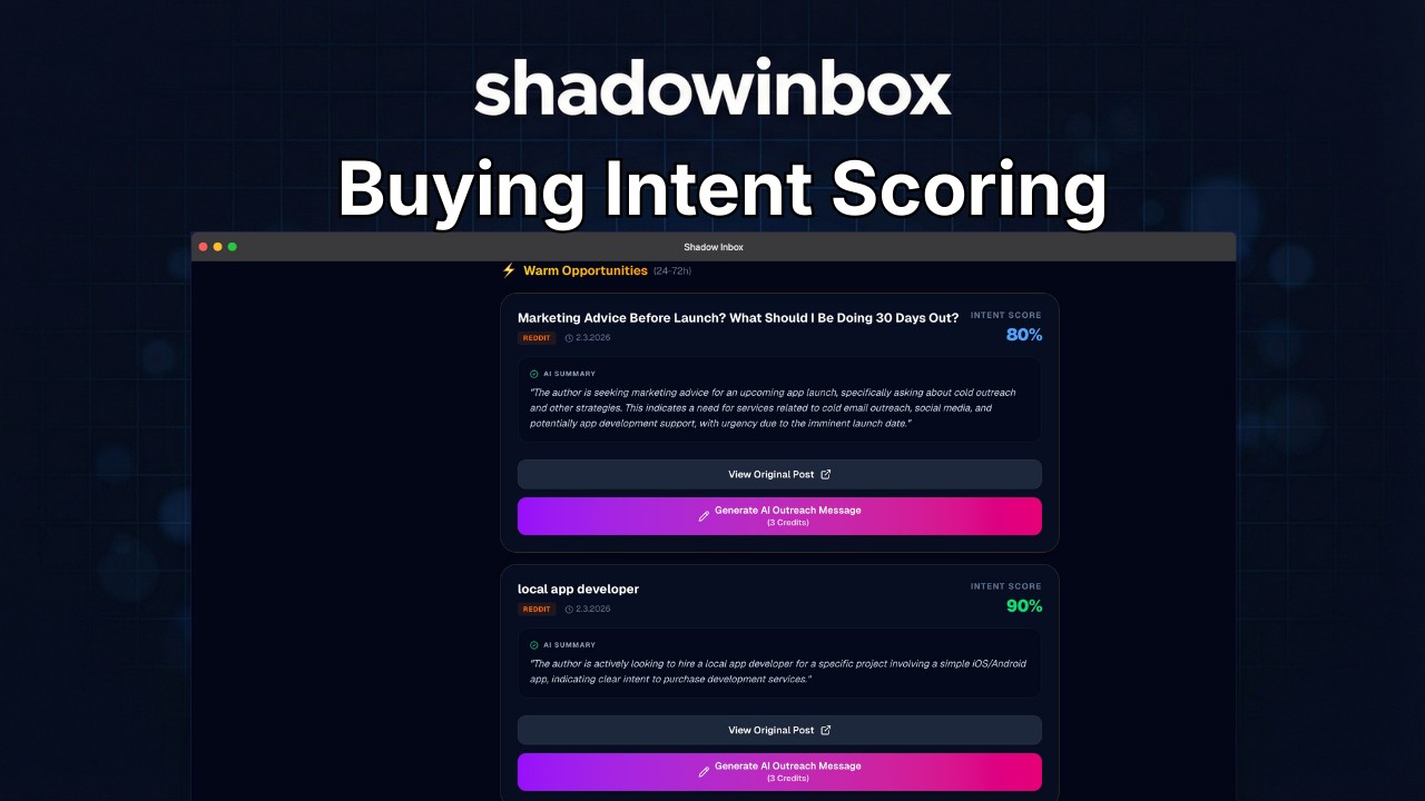 Shadow Inbox - Screenshot 4 showing product features and functionality