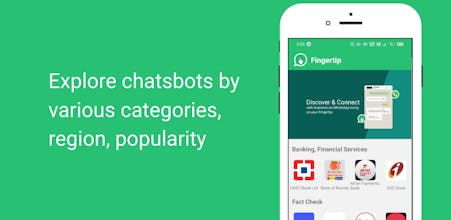 Fingertip - Discover WhatsApp Chatbots gallery image