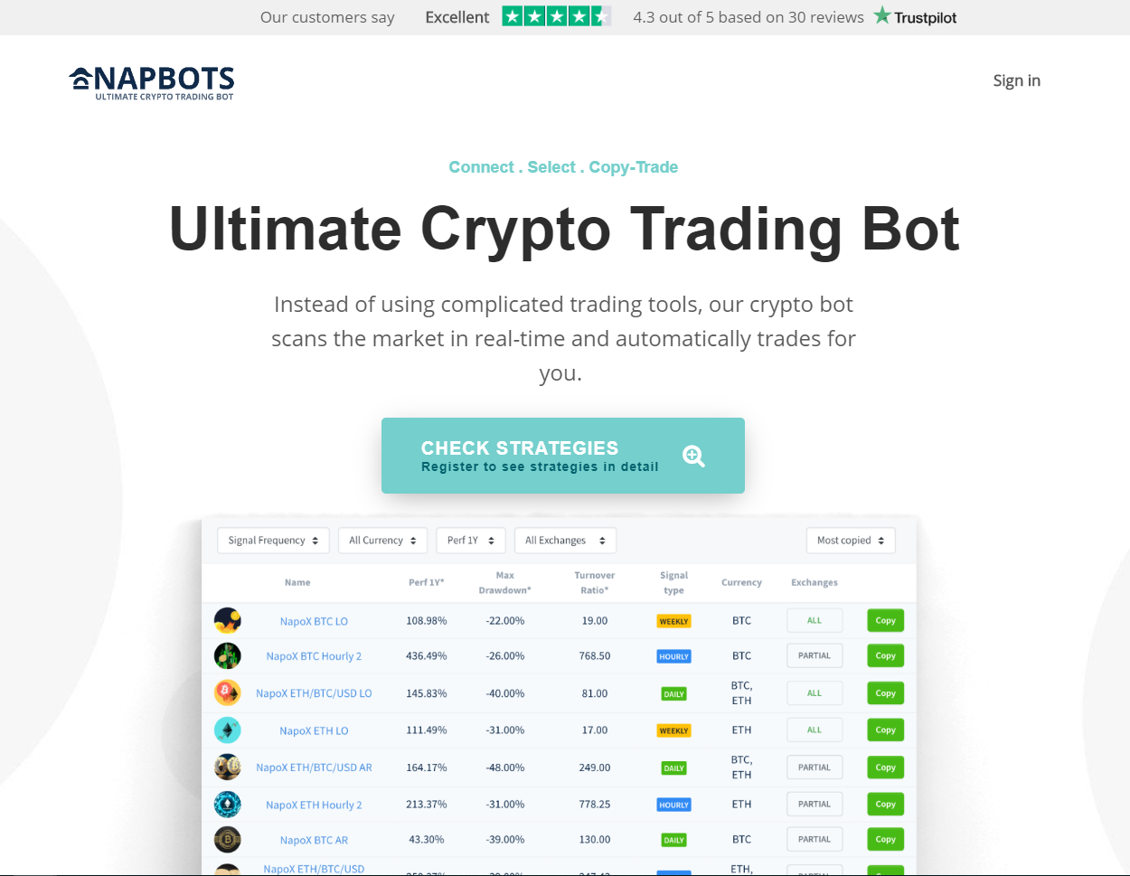NapBots - Ultimate Crypto Trading Bot gallery image