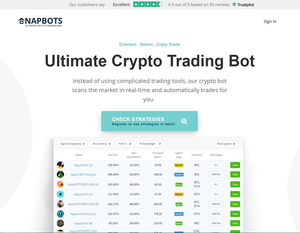 NapBots - Ultimate Crypto Trading Bot media 3