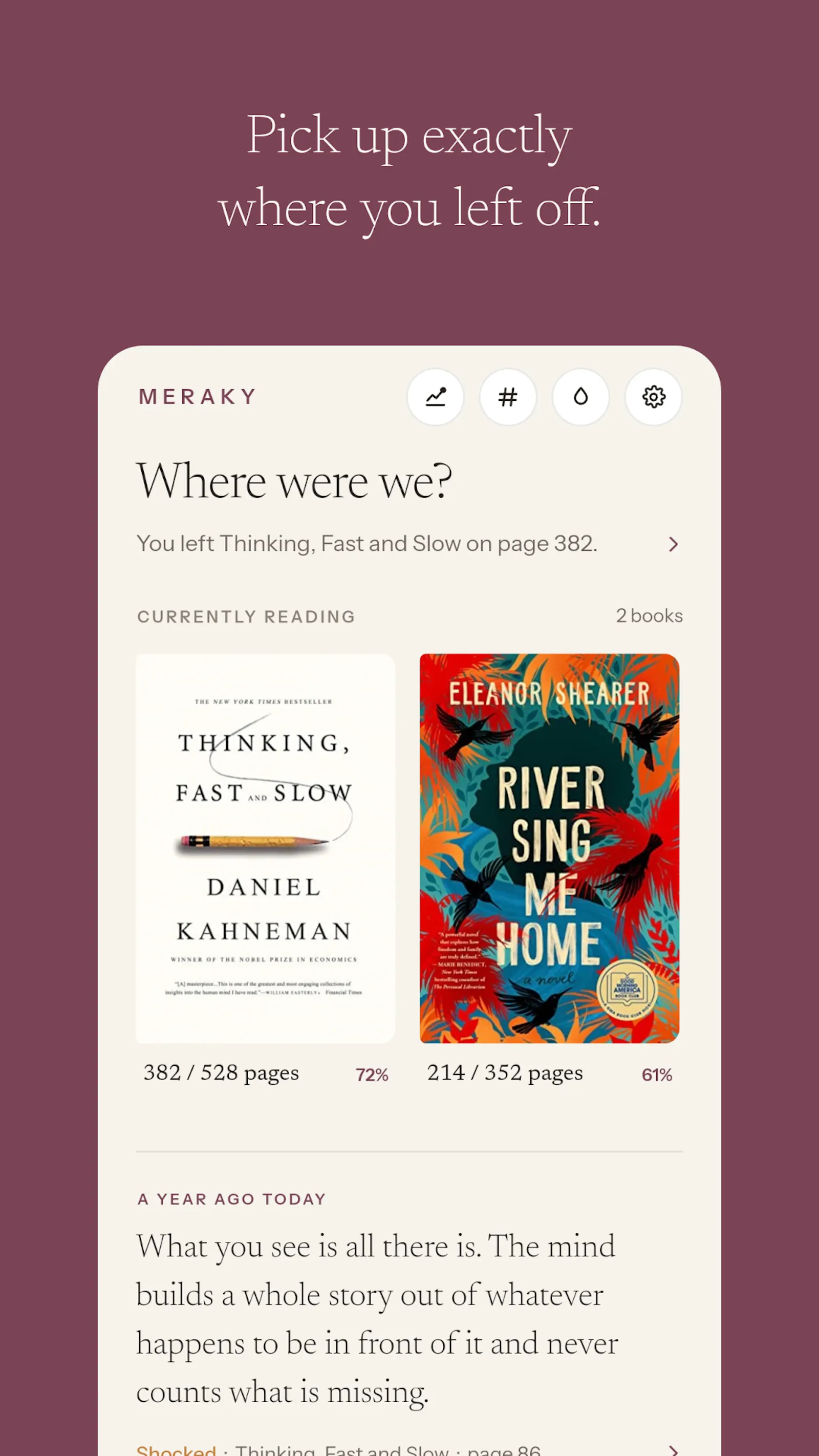Meraky: Reading Journal screenshot 3