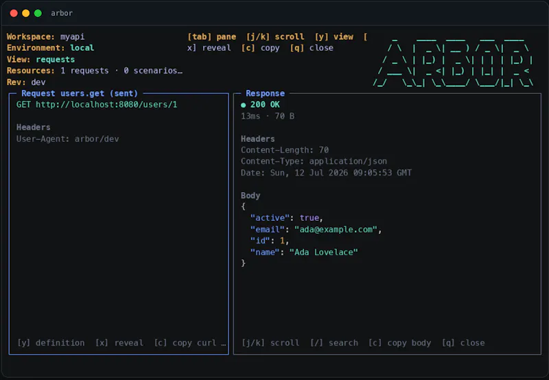 Arbor screenshot 1