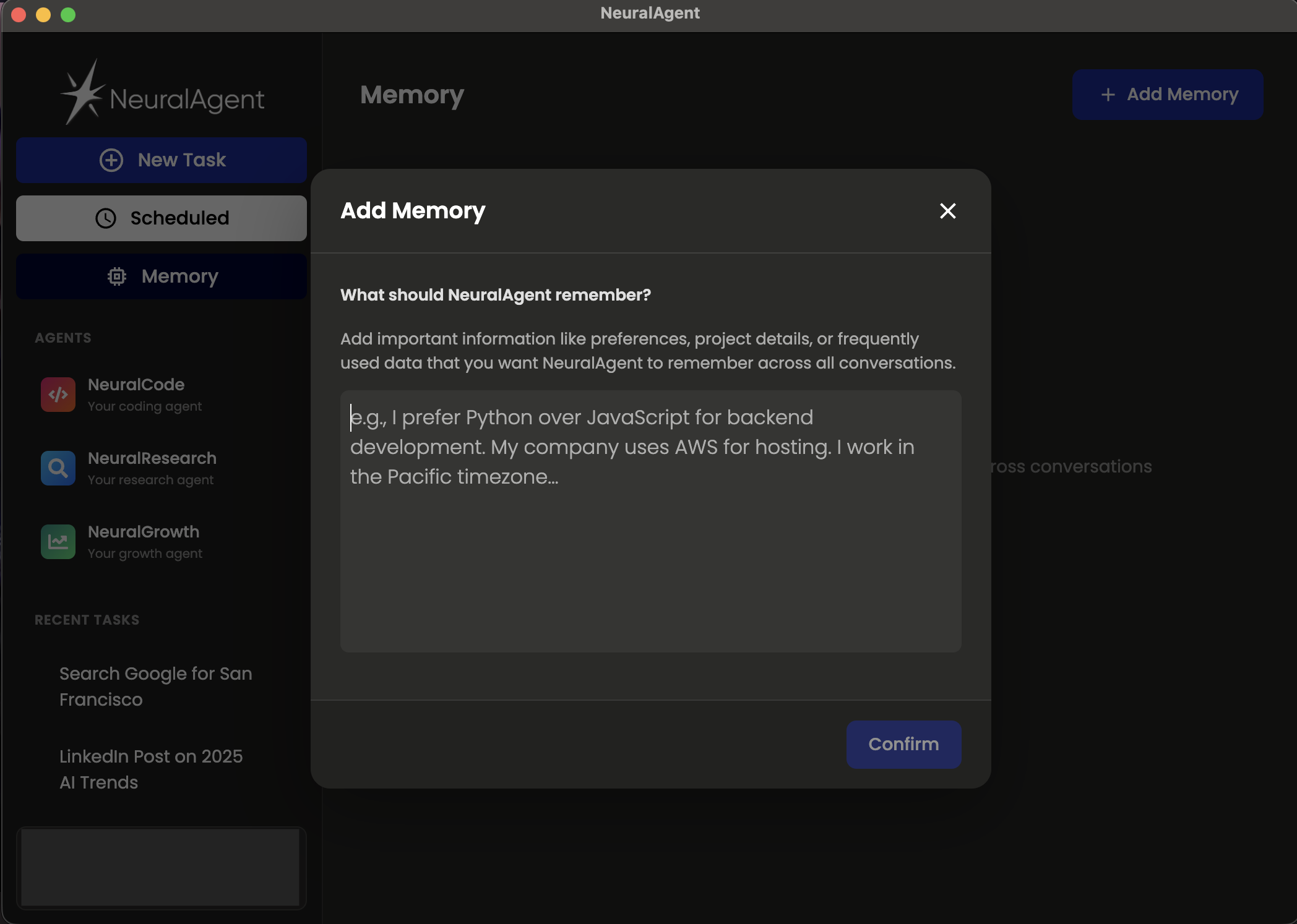 NeuralAgent 1.9 gallery image