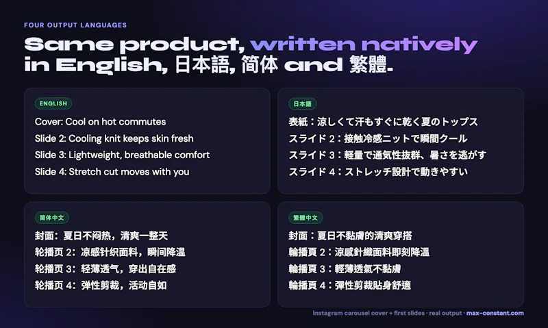 Max Constant – AI Copy Factory screenshot 7
